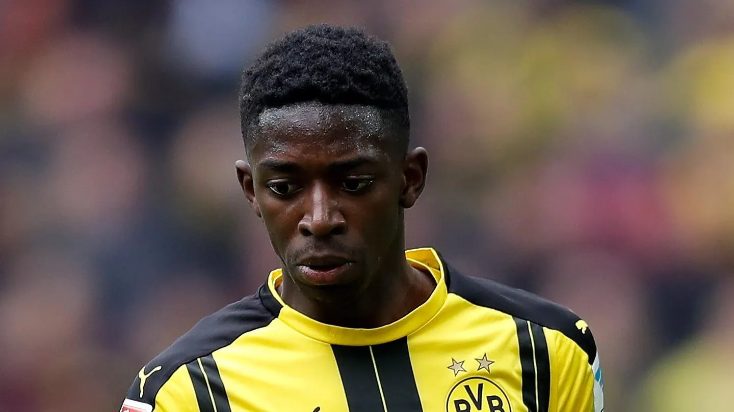 Dembélé durante un partido Dembélé durante un partido