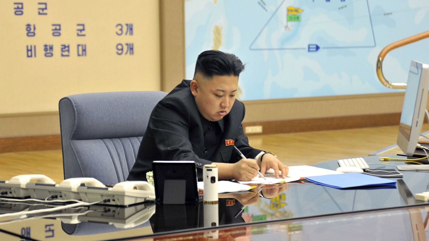El l&iacute;der norcoreano, Kim Jong-un
