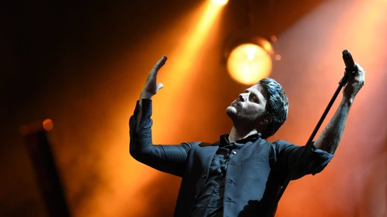 Dani Martín, durante su concierto en el escenario del Starlite Dani Martín, durante su concierto en el escenario del Starlite