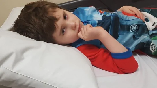 El pequeño Connor Horridge El pequeño Connor Horridge