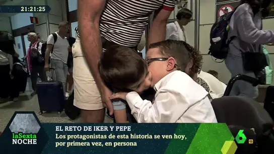 Iker y Pepe se encuentran por primera vez Iker y Pepe se encuentran por primera vez