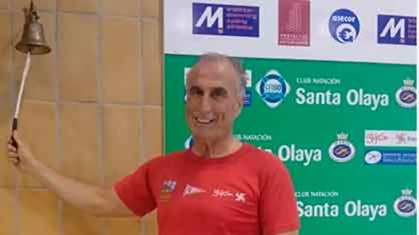 Antonio Sánchez Mondejar, durante un campeonato Antonio Sánchez Mondejar, durante un campeonato