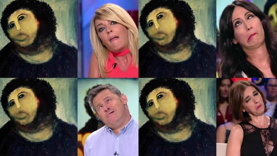 Los zapeadores recrean al Ecce Homo Los zapeadores recrean al Ecce Homo