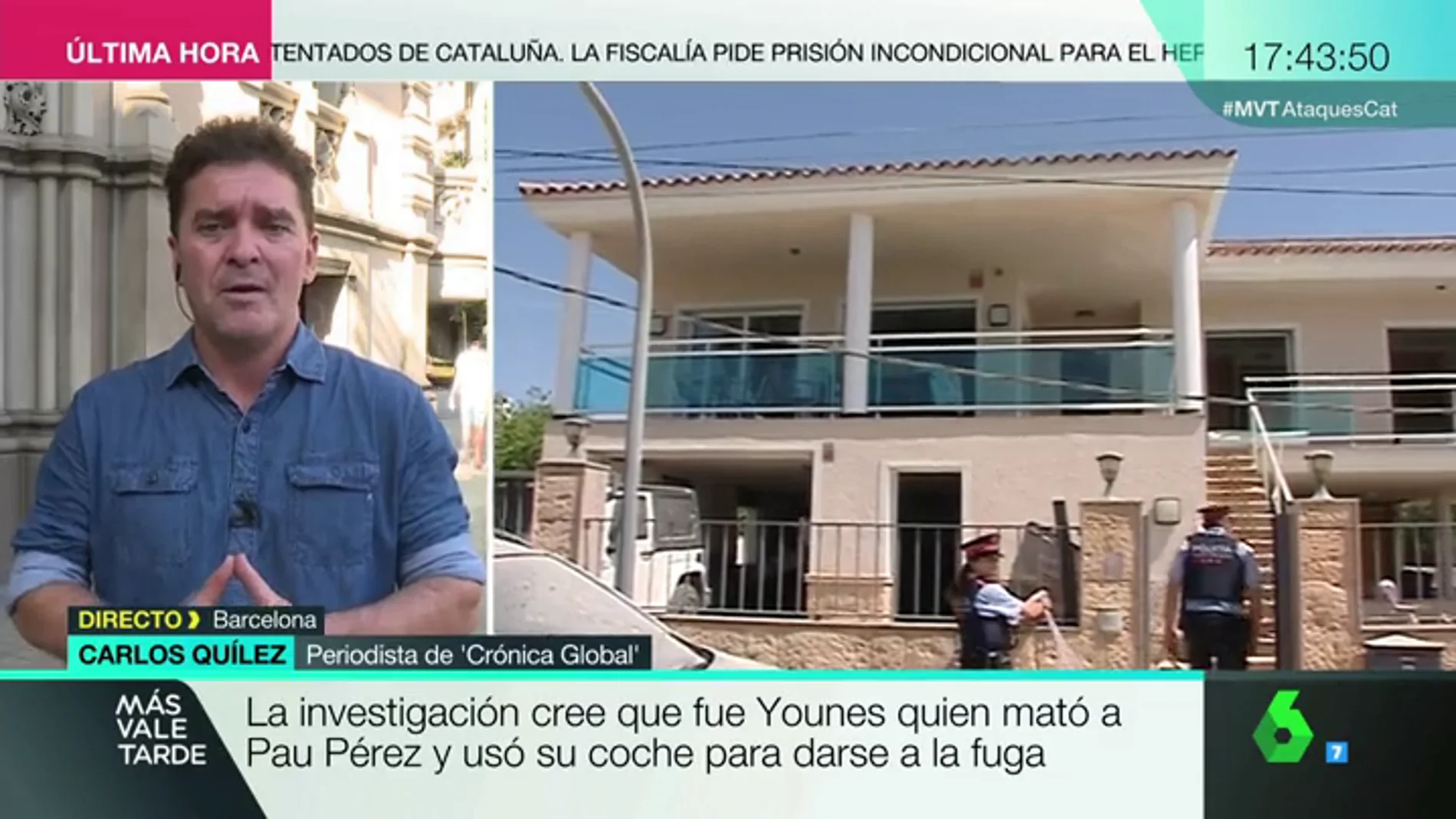 Carlos Quilez: "El plan A era una macroexplosión en la Sagrada Familia, el plan B era el atropello masivo" 