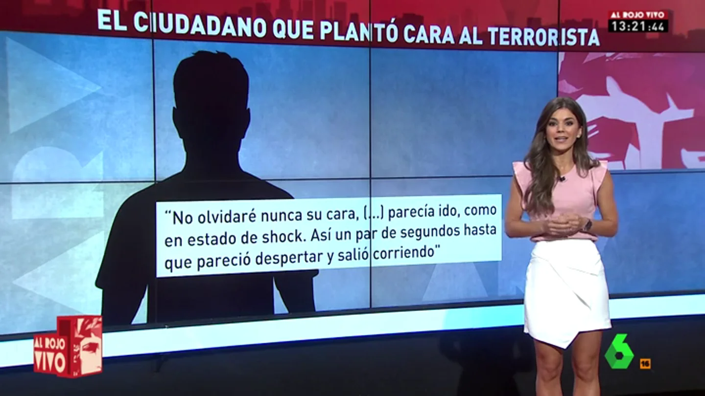 El ciudadano que plantó cara al terrorista de Barcelona El ciudadano que plantó cara al terrorista de Barcelona