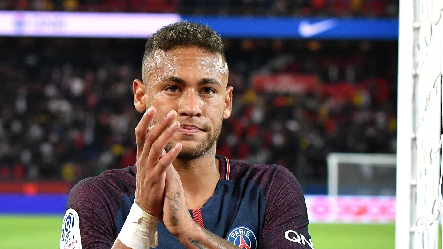 Neymar con el PSG 