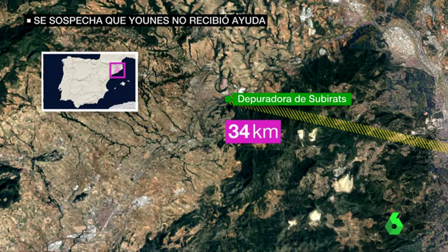 Posible recorrido de Younes Abouyaaqoub en Barcelona Posible recorrido de Younes Abouyaaqoub en Barcelona