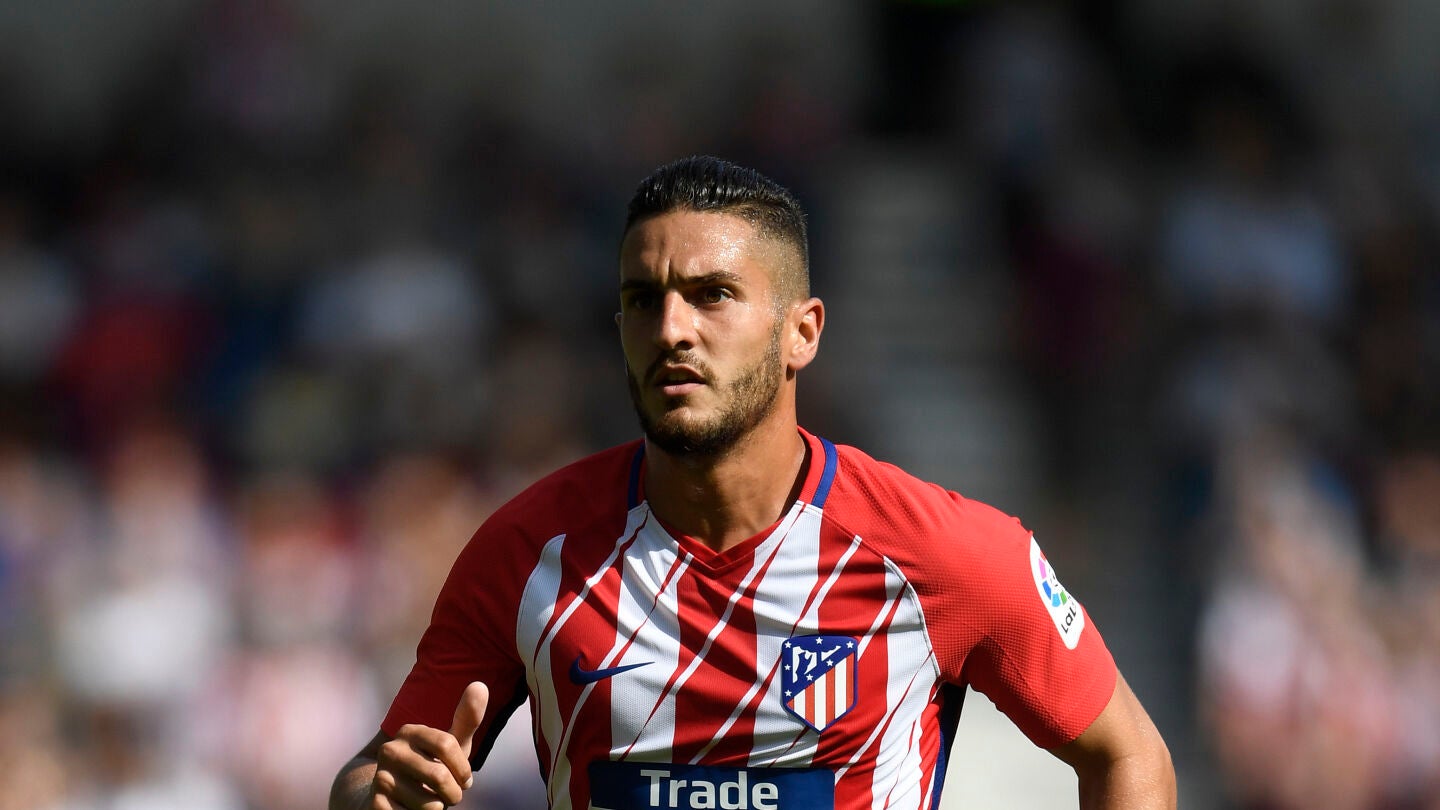 Koke, durante un partido con el Atl&eacute;tico de Madrid