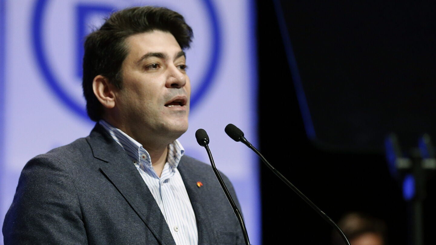El alcalde de Alcorc&oacute;n, David P&eacute;rez, del Partido Popular