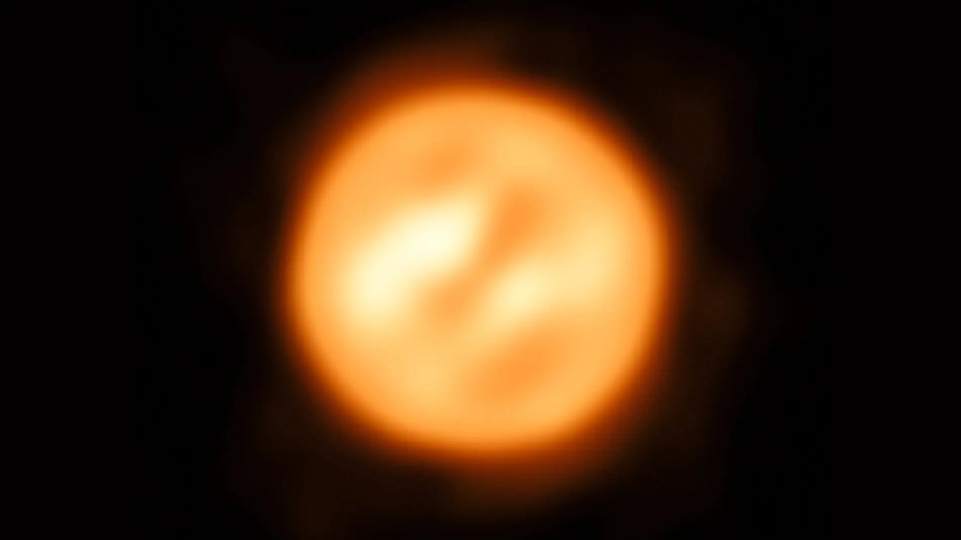 La mejor imagen de la atmosfera y la superficie de una estrella
