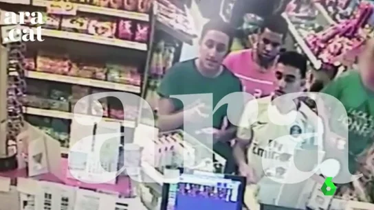 Terroristas de Cambrils en un área de servicio Terroristas de Cambrils en un área de servicio