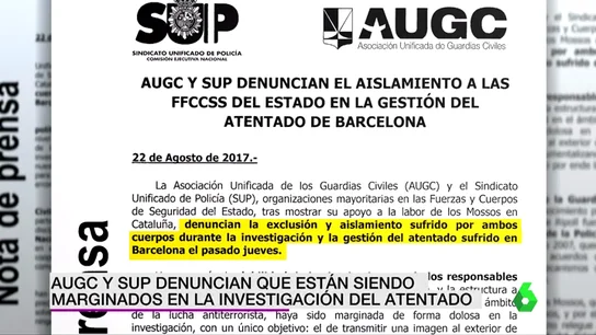 Denuncia de la AUGC Denuncia de la AUGC