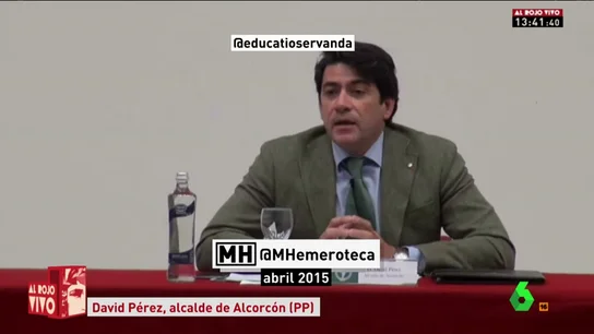 David Pérez, alcalde de Alcorcón David Pérez, alcalde de Alcorcón