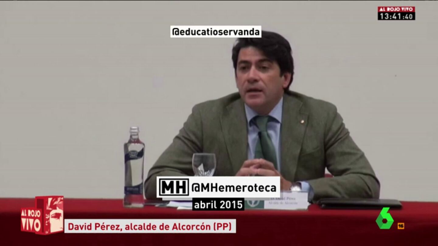 David P&eacute;rez, alcalde de Alcorc&oacute;n