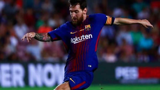 Messi en el partido contra el Betis Messi en el partido contra el Betis