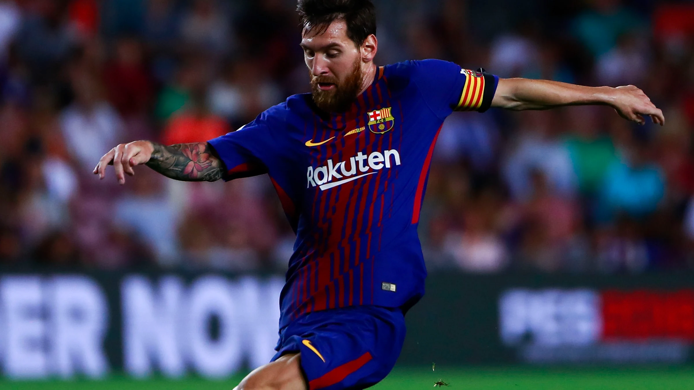 Messi en el partido contra el Betis