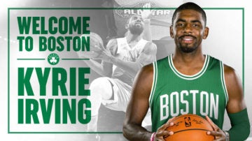 Kyrie Irving, nuevo fichaje de Boston Celtics