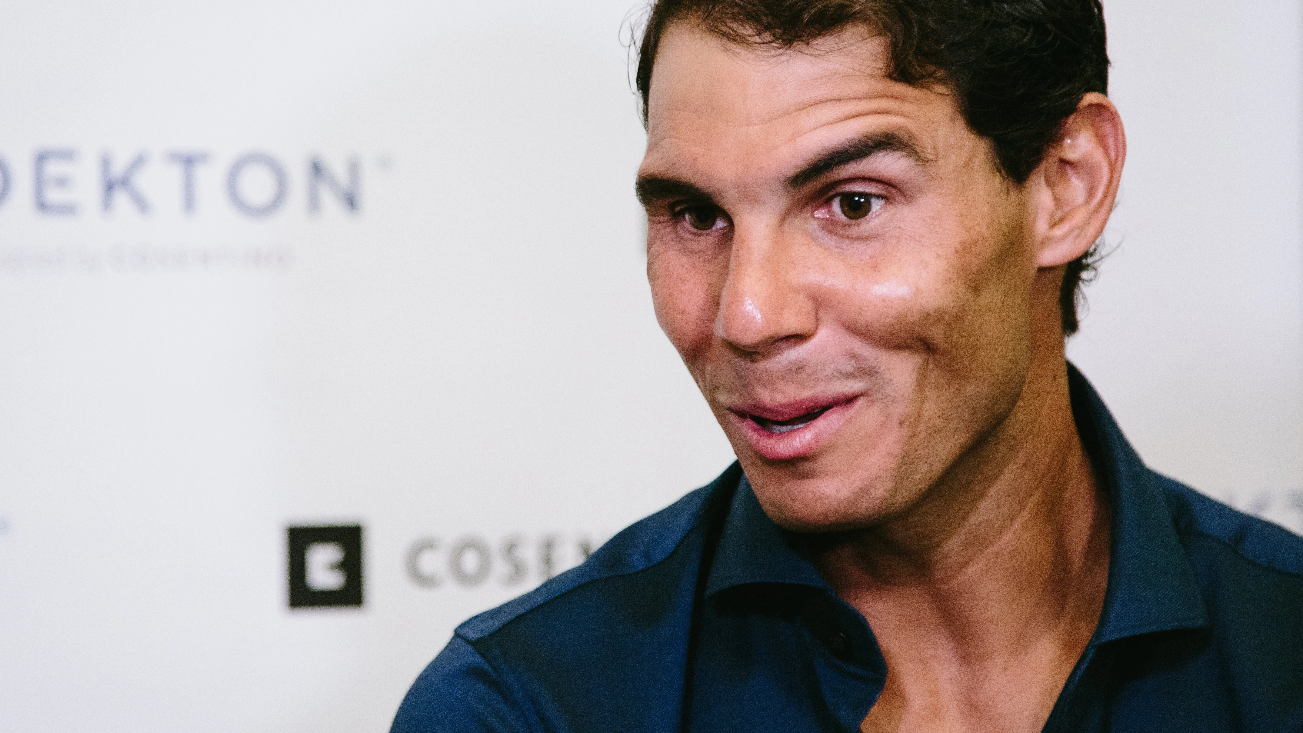 Rafa Nadal habla con los medios de comunicación Rafa Nadal habla con los medios de comunicación