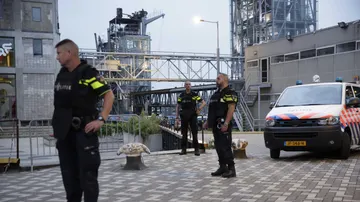 La policía de Rotterdam ha acordonado la zona