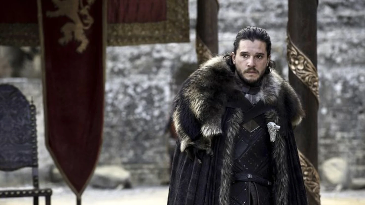Jon Snow en el capítulo final de temporada de 'Juego de Tronos' Jon Snow en el capítulo final de temporada de 'Juego de Tronos'