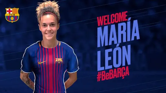 Mapi León, nueva jugadora del Barcelona Mapi León, nueva jugadora del Barcelona