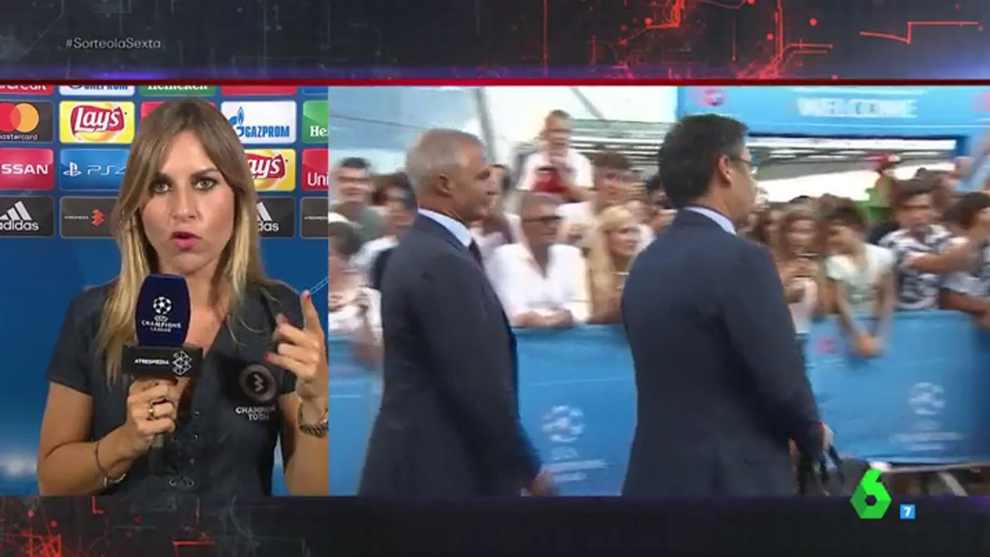 Susana Guasch desvela que Bartomeu y Jorge Mendes llegaron juntos al sorteo Susana Guasch desvela que Bartomeu y Jorge Mendes llegaron juntos al sorteo