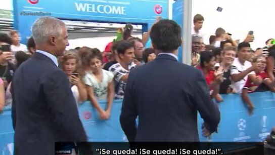 Bartomeu en su llegada a M&oacute;naco