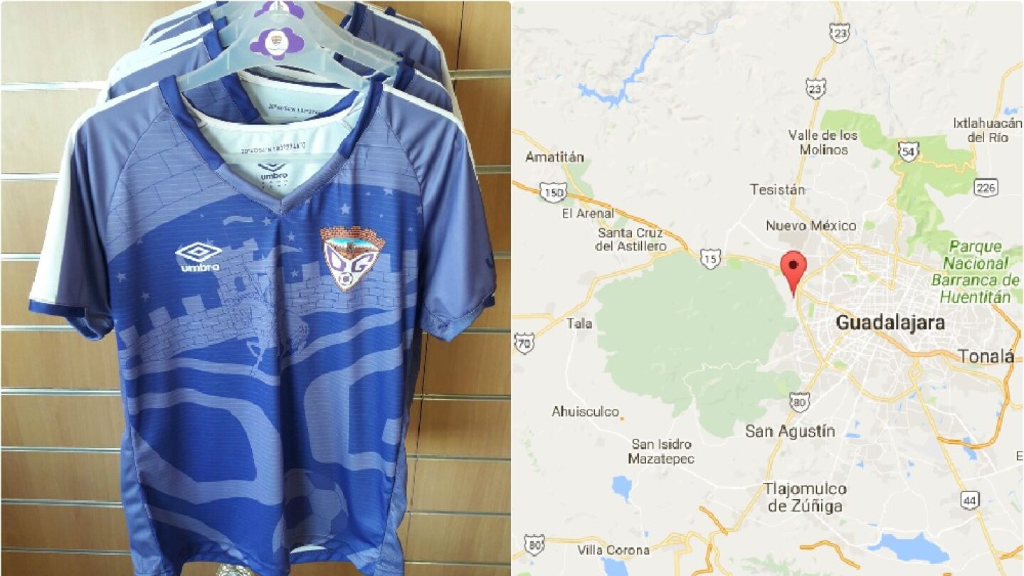 Imagen camiseta Deportivo Guadalajara