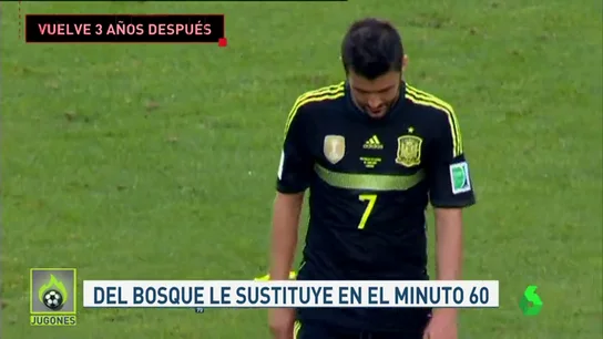 Así se 'despidió' David Villa de la selección española en el Mundial de Brasil Así se 'despidió' David Villa de la selección española en el Mundial de Brasil