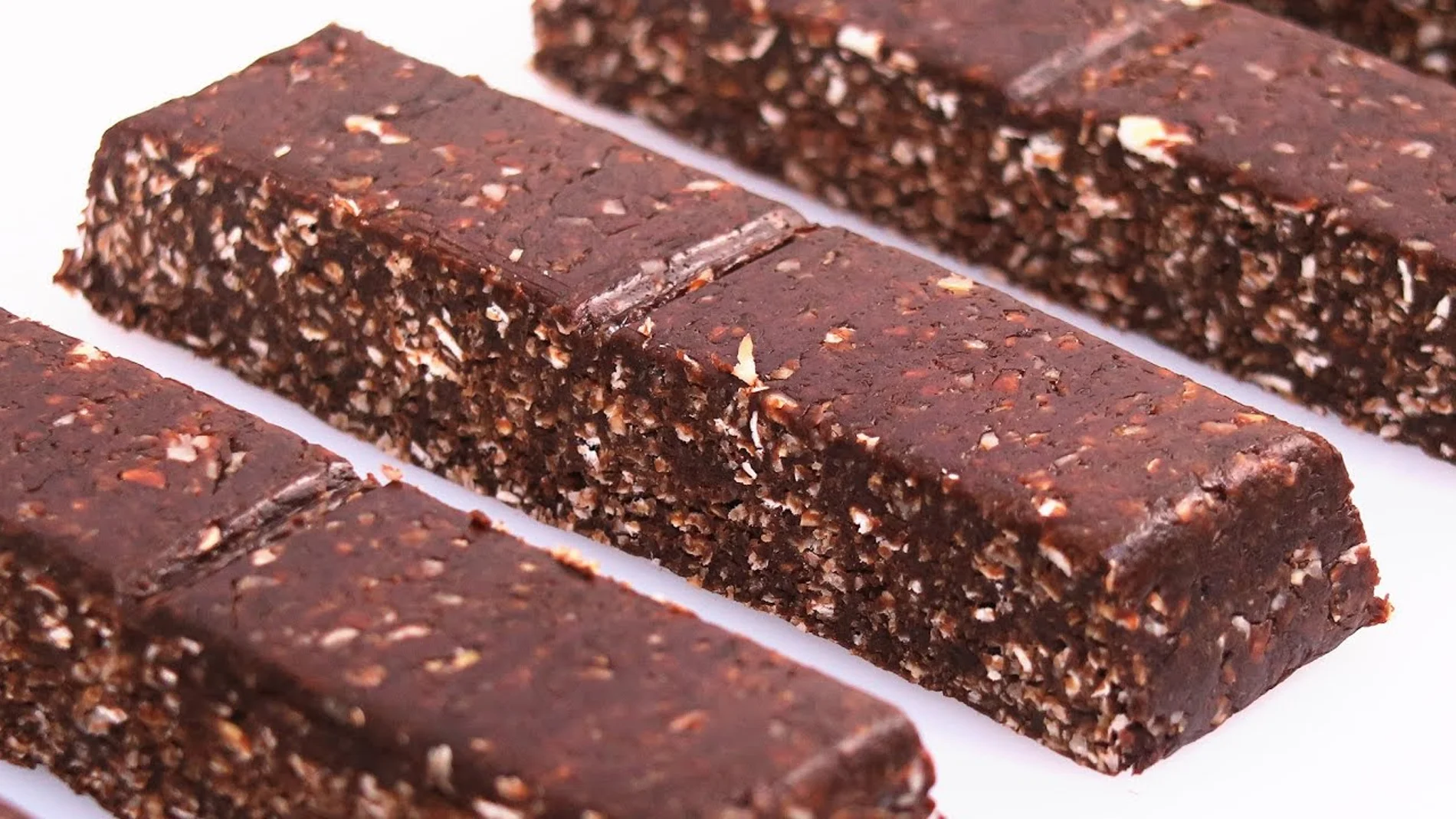 Barritas Proteicas Caseras de Chocolate