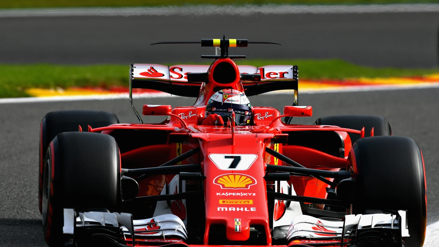 Kimi Raikkonen en Spa Kimi Raikkonen en Spa
