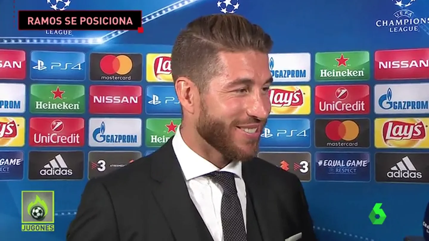 Sergio Ramos, sobre Cristiano Ronaldo: "Los mejores jugadores tienen que ser los mejores pagados" Sergio Ramos, sobre Cristiano Ronaldo: "Los mejores jugadores tienen que ser los mejores pagados"