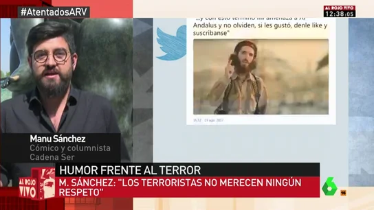 El cómico Manu Sánchez El cómico Manu Sánchez