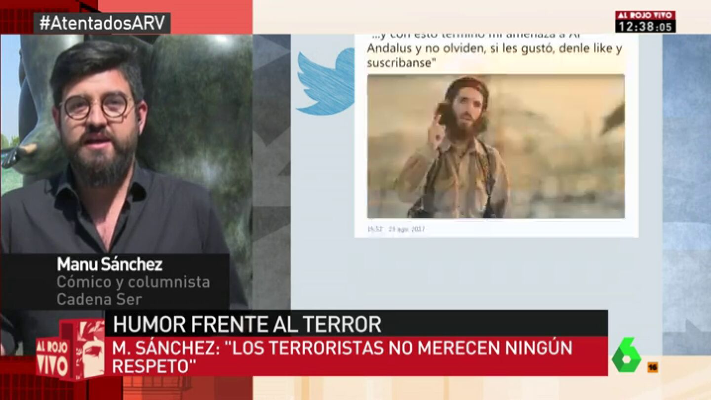 El c&oacute;mico Manu S&aacute;nchez