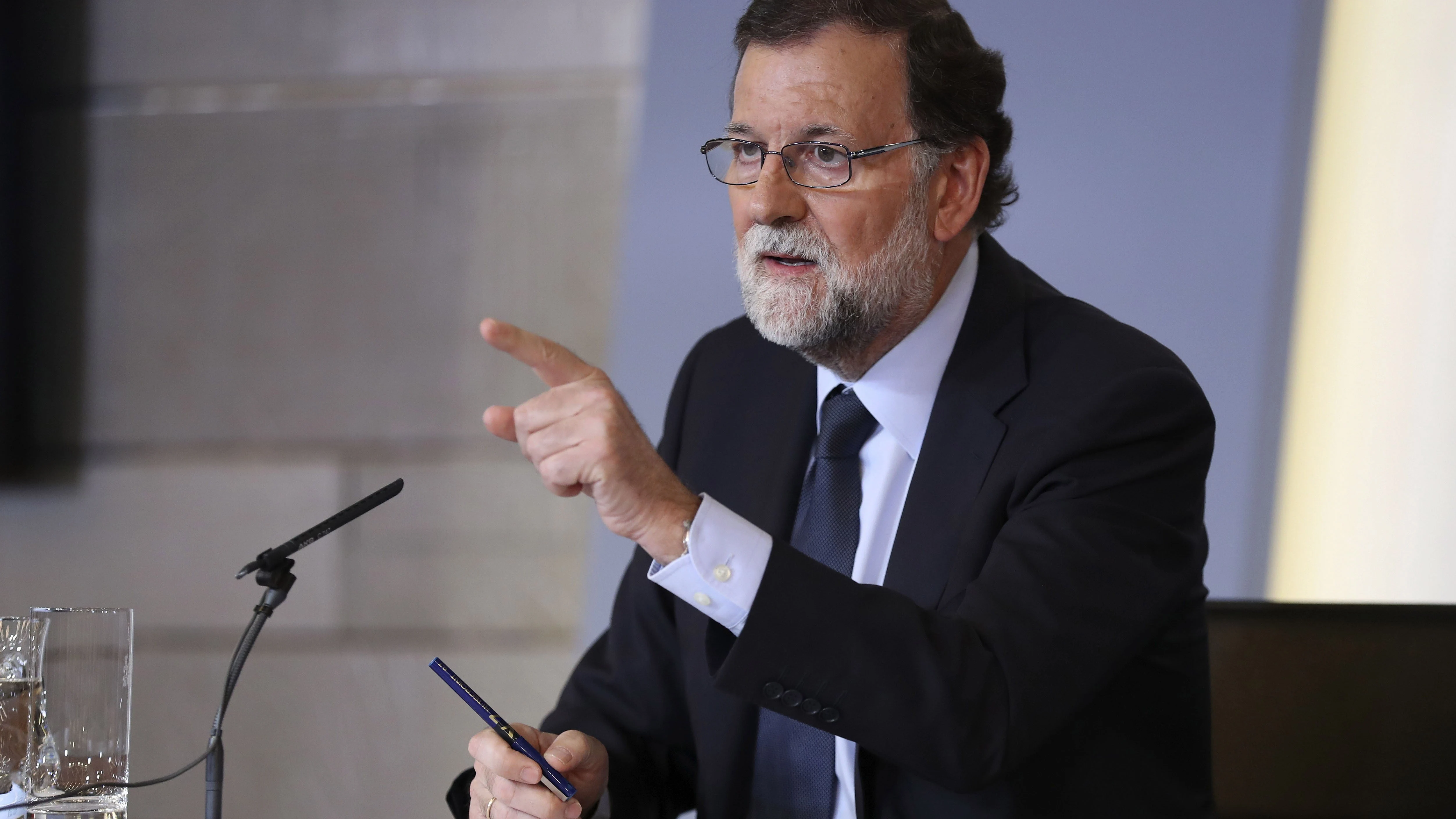 El presidente del Gobierno, Mariano Rajoy