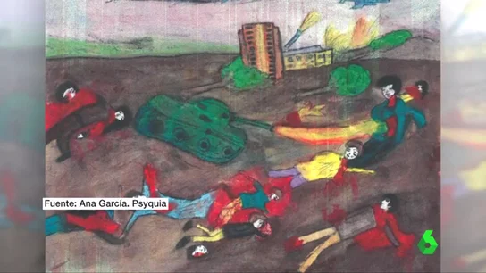 Así dibujan los niños la muerte y el horror de tragedias Así dibujan los niños la muerte y el horror de tragedias