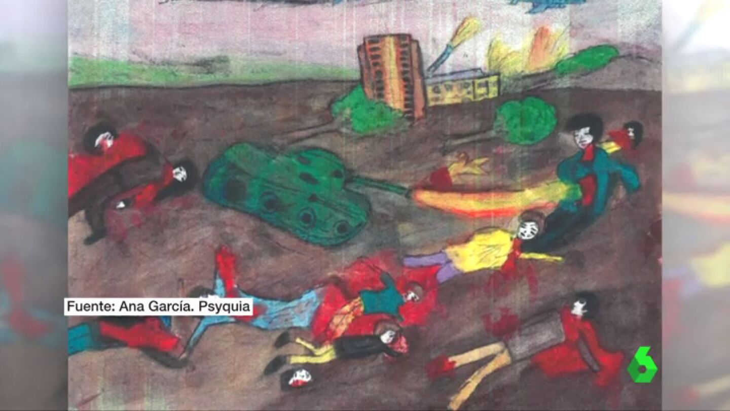  As&iacute; dibujan los ni&ntilde;os la muerte y el horror de tragedias 