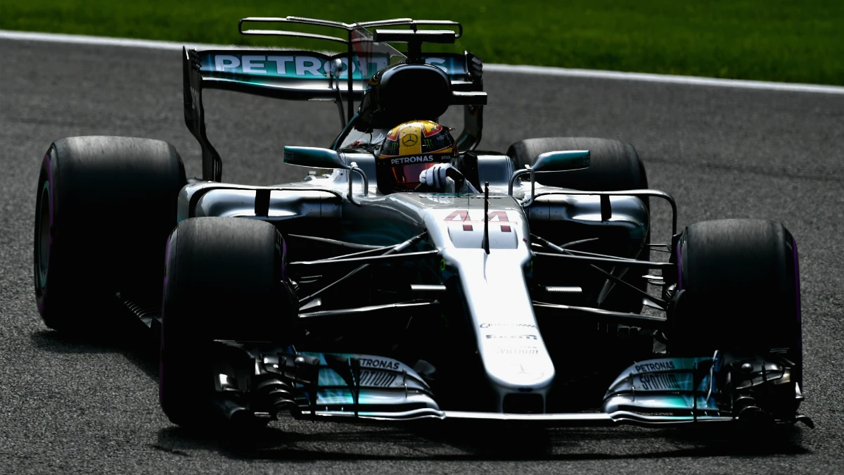 Hamilton, en Spa