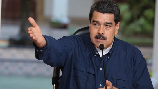 Maduro repudia "ilegales" sanciones financieras de EE.UU. contra Venezuela Maduro repudia "ilegales" sanciones financieras de EE.UU. contra Venezuela