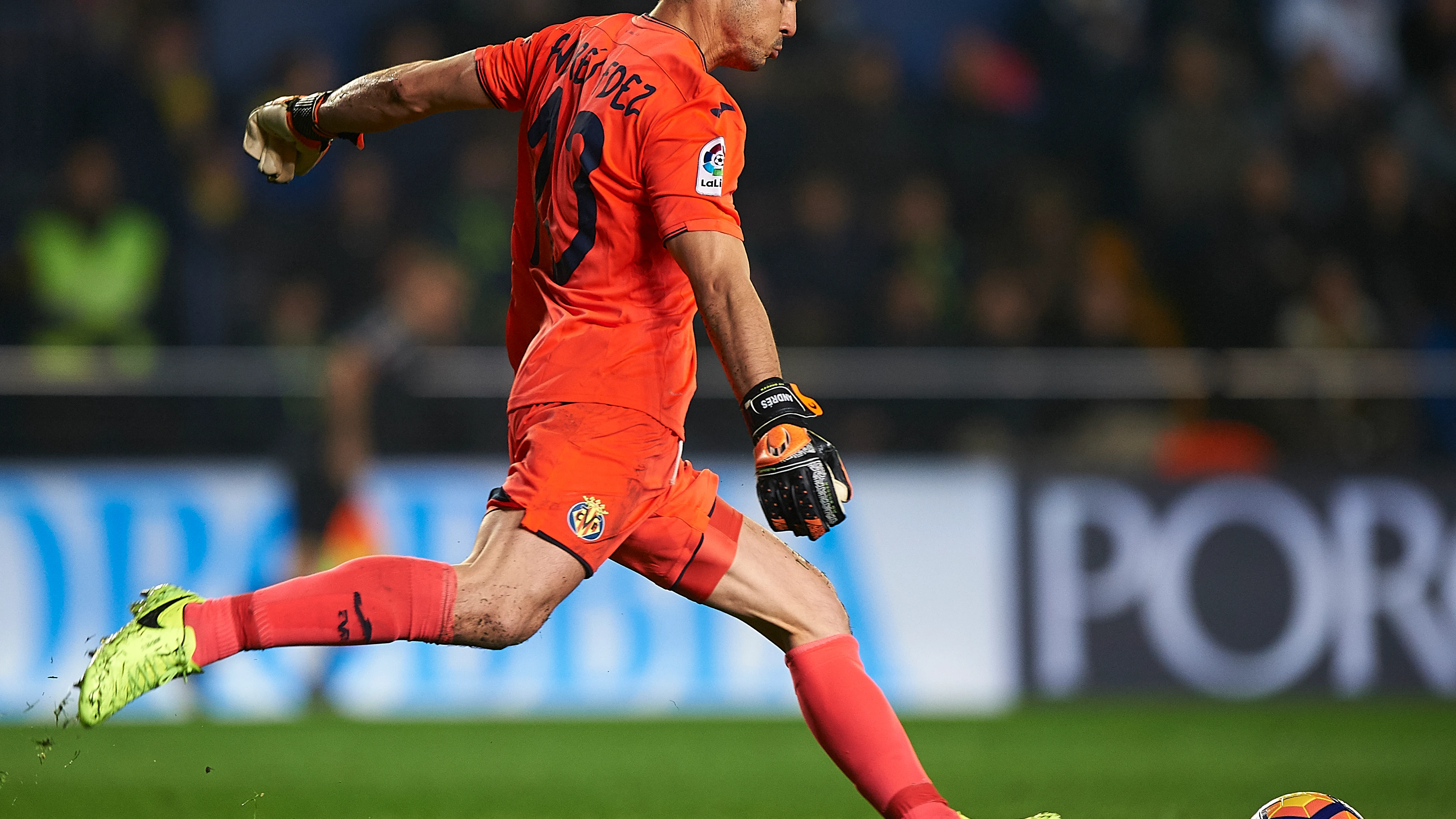 Andrés Fernández en el villarreal Andrés Fernández en el villarreal
