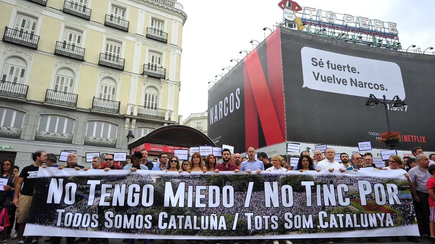 Manifestación en la Puerta del Sol Manifestación en la Puerta del Sol
