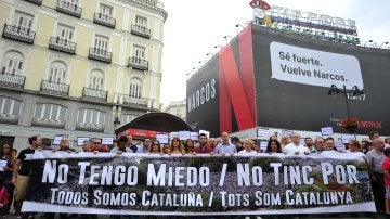 Manifestación en la Puerta del Sol 
