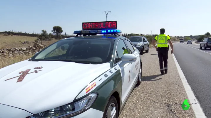 Control de vigilancia de la Guardia Civil