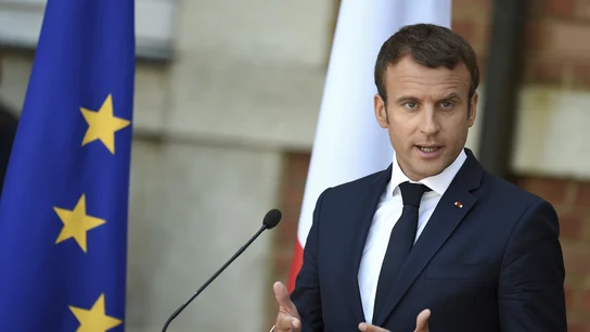 El presidente de Francia, Emmanuel Macron El presidente de Francia, Emmanuel Macron