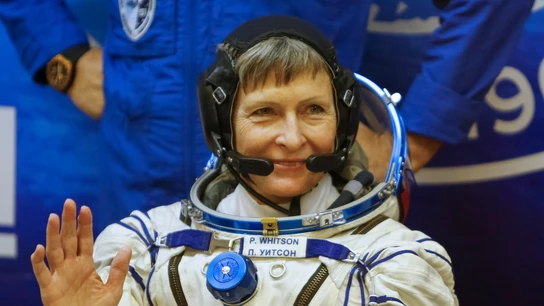 La astronauta Peggy Whitson La astronauta Peggy Whitson