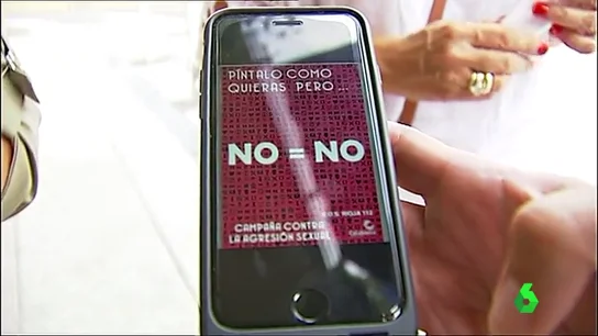 "No es no", el lema contra el acoso sexual "No es no", el lema contra el acoso sexual
