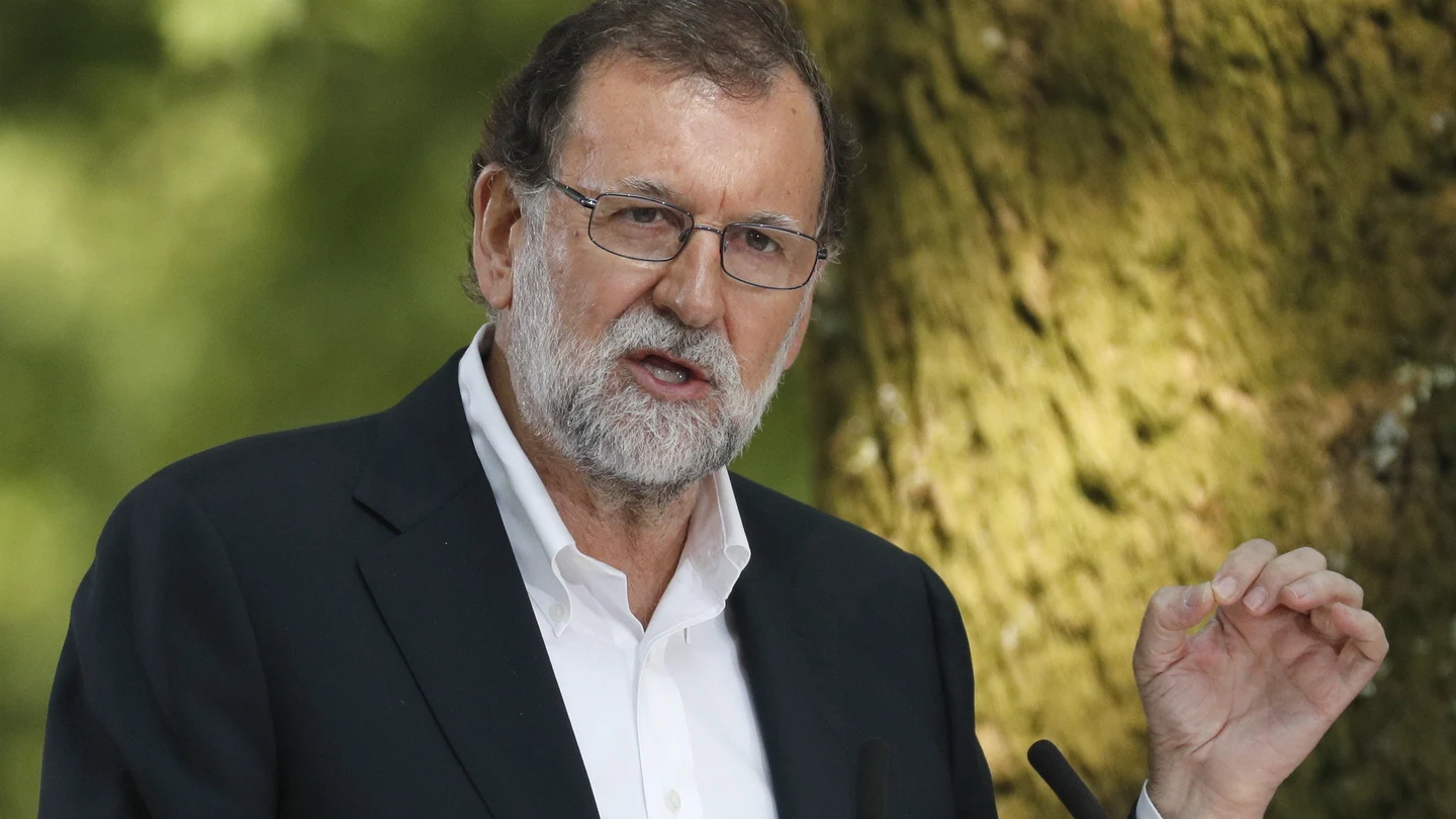 El presidente del Gobierno durante su intervención en Cerdedo-Cotobad El presidente del Gobierno durante su intervención en Cerdedo-Cotobad