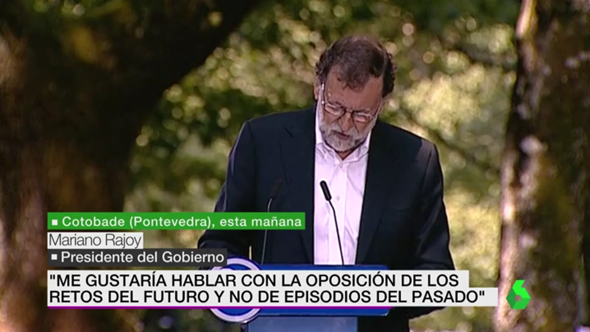 Mariano Rajoy en el arranque del curso político