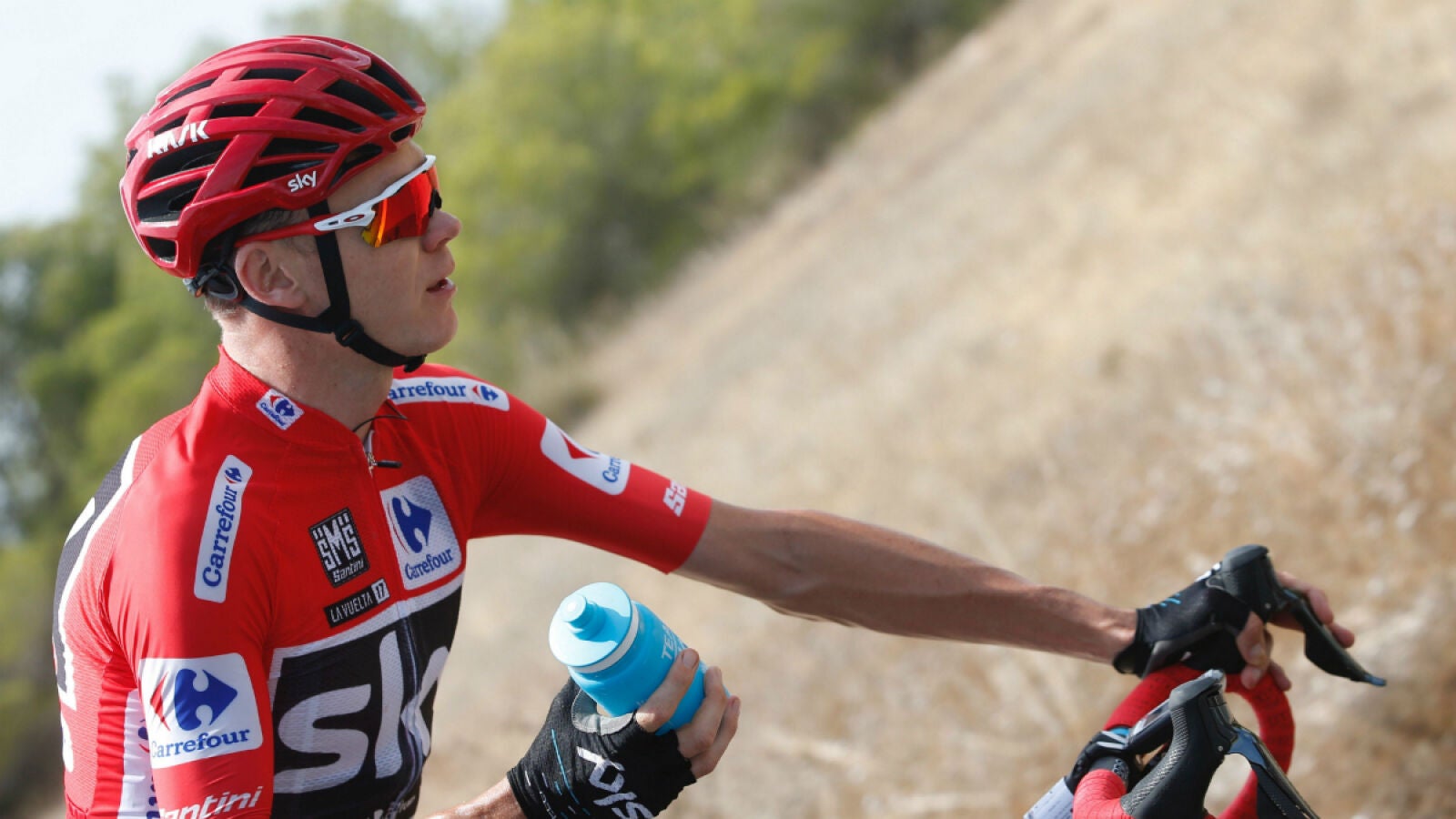 Chris Froome, en la Vuelta
