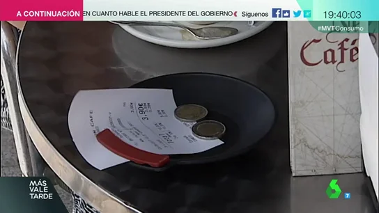 La factura de un bar La factura de un bar